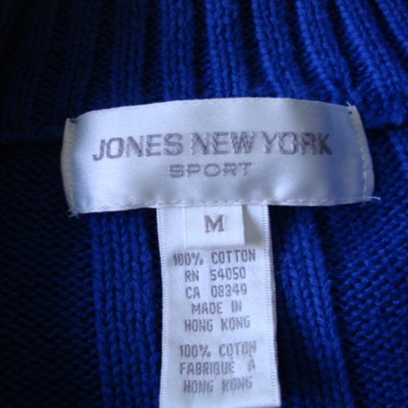 Jones NT Sport 1/2 zip Sweater size M - Picture 4 of 5